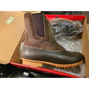 Propet Insley Waterproof Duck Boots Thinsulate Wide Width Brown Women's 10‎
